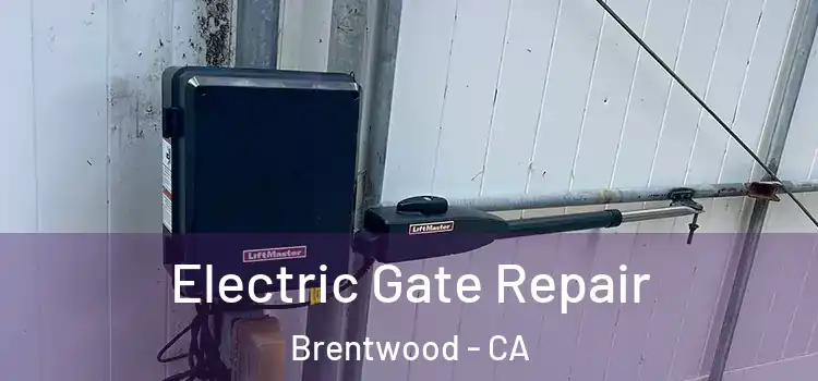  Electric Gate Repair Brentwood - CA