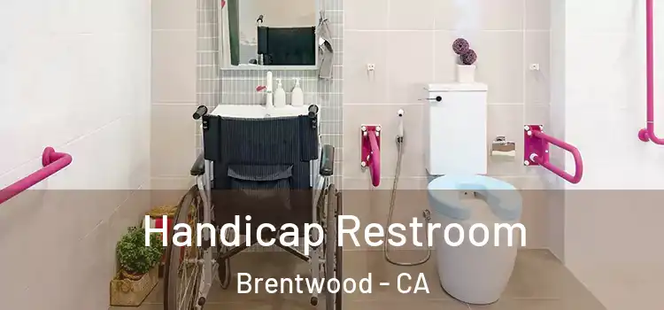 Handicap Restroom Brentwood - CA